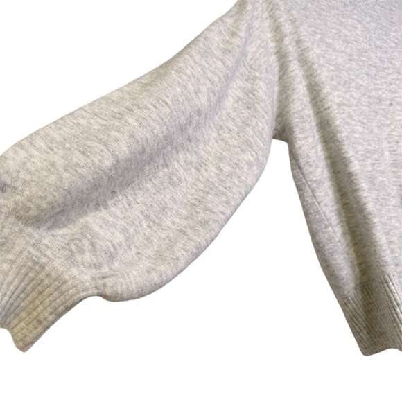 Vince Camuto Women’s MED Light Heather Gray Wool Blend Mock Neck Sweater - Picture 9 of 9